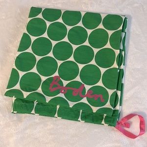 Boden large drawstring garment/purse bag.